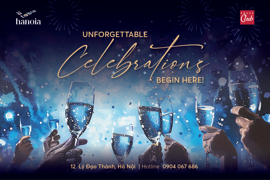 La Table Hanoia: Unforgettable Year End Party Starts Here